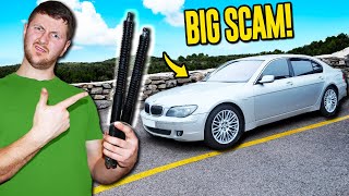 BMW E65/E66 BOOT TRUNK SHOCK ABSORBER SPRING REPLACEMENT