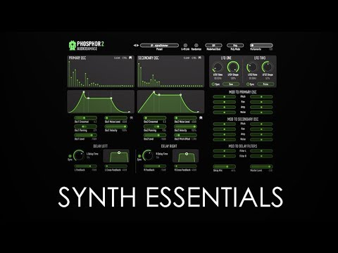 Essential Synth Plug Ins - Phosphor 2