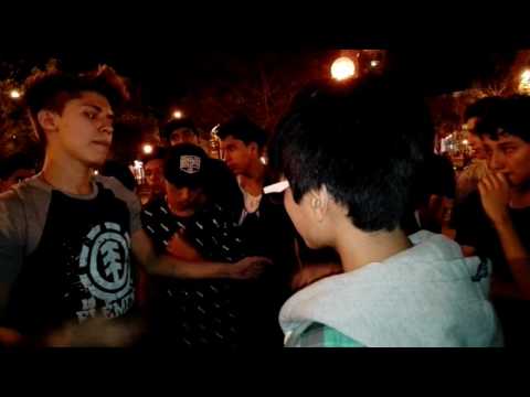 CATACHRIST vs CHURRUMINO - BATALLA DE RAP EN EL PARQUE KENNEDY