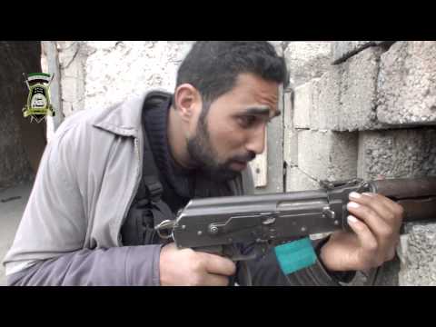 لقاء مع مقاتلي لواء السلام أثناء رباطهم في جبهة حي الشيخ سعيد في حلب