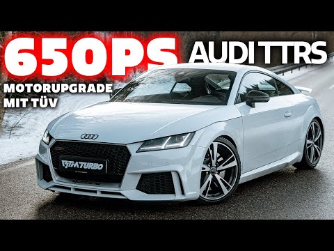 650PS + MOTORUPGRADE - Mit TÜV! Audi TTRS Upgradelader, Ansaugung , Downpipes, Abgasanlage Zulassung