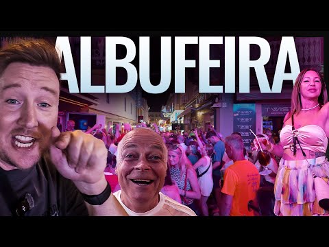 Is this the BEST night out in EUROPE? ALBUFEIRA Old Town NIGHTLIFE