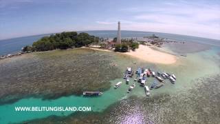 preview picture of video 'Lengkuas Island - The Bird View of Belitung by www.BelitungIsland.com'