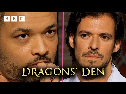 Endurance running pitch ends with SHOCK negotiation 🫢🏃😰 | Dragons' Den  - BBC