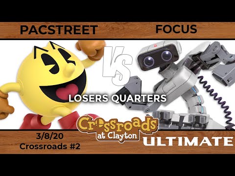 Crossroads #2: Pacstreet (Pac-Man, Snake) vs Focus (R.O.B.) - Losers Quarters
