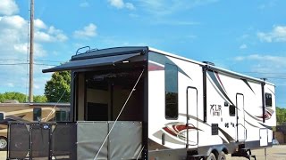 2017 Forest River XLR Nitro 35VL5 5th Wheel Toy Hauler 2 Slides!!