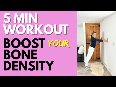 5-Minute Bone Strengthening Workout | Exercises to Improve Bone Density & Prevent Osteoporosis