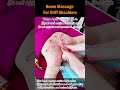 Home Massage For Stiff Shoulders