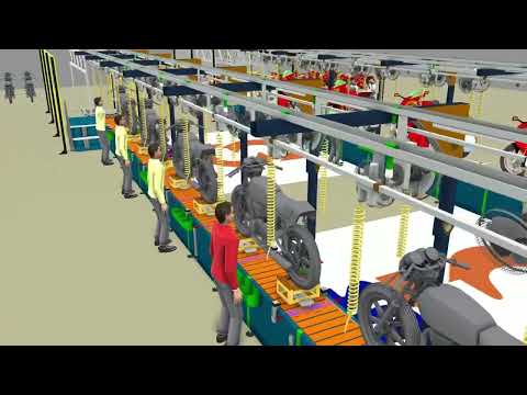 Electric Vehicle Assembly Conveyor