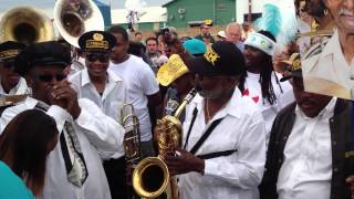 The Treme Brass Band Playing Amazing Grace at Uncle Lionel Batiste's Funeral