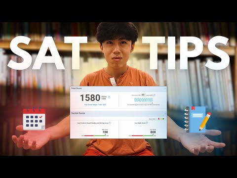 How I got a 1580 SAT on my FIRST TRY (must-know study tips) 📚📝
