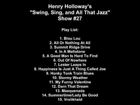 Swing, Sing and All That Jazz -  Show 27