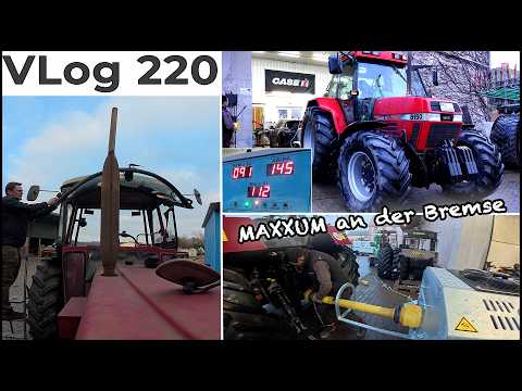 FarmVLOG#220: MAXXUM 5150 Pro on the dynamometer! It's finally coming home.