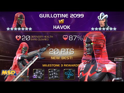 Guillotine 2099 Takes 20 Bars Off Havok! Solo Coliseum - Week 1