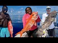 3 Giant Queens In 1 Drop Her Fist Fish Ever Catch Cook