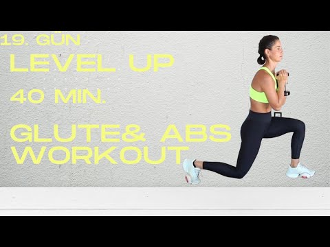 Level Up — 26 Gün | 18. Gün | Kalça ve Bacak — Core Destekli