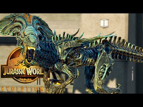 Jurassic World Evolution 2 #31 - Die XENOQUEEN & die XENOMORPH`S ÜBERNEHMEN den PARK! JWE Deutsch