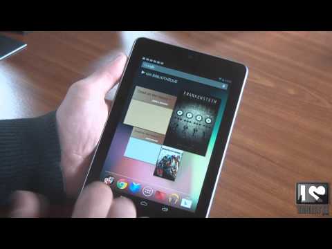 comment demarrer tablette nexus 7