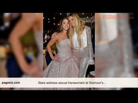 Stars address sexual harassment at Glamour’s Women of Year awards