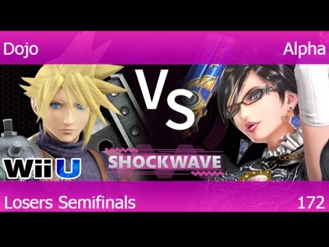 SW 172 - Dojo (Cloud) vs Alpha (Bayonetta) Losers Semifinals - Smash 4