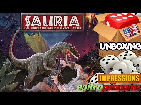 Sauria - Unboxing & Impressions (EN) by Epitrapaizoume