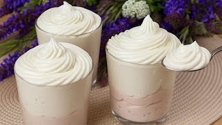 The most delicious homemade dessert in 15 minutes that melts in your mouth! No baking required!