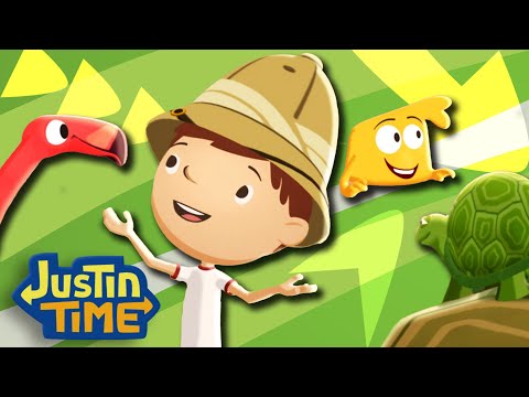 Justin Time 6 FULL EPISODES! 🦁 Justin's Jungle Adventures!