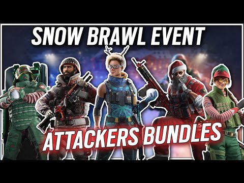 *NEW* ATTACKERS BUNDLES - SNOW BRAWL EVENT - IN GAME SHOWCASE - OPERATION HIGH CALIBRE
