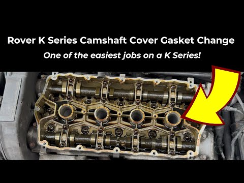Rover K Series Engine Cam Cover Gasket Replacement Walkthrough - LVP100631