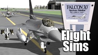 Classic FLIGHT SIMS Collection & Favorites [MS-DOS ROCKS!]