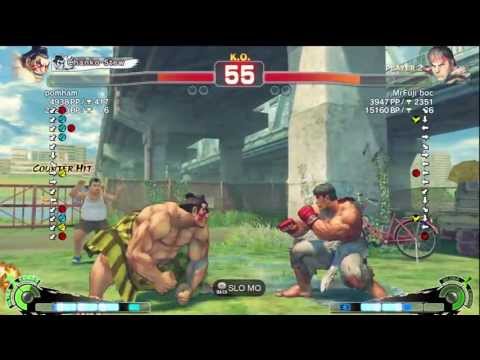 Pom@hamu (Honda) vs MrFuji boc (Ryu)  - AE 2012 Match *720p*