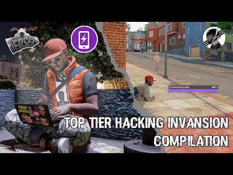 Watch Dogs 2 Hacking Invasion Compilation (Multiplayer)