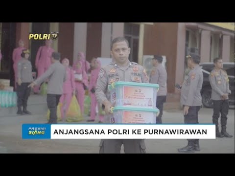 ANJANGSANA POLRESTA SAMARINDA KE PURNAWIRAWAN POLRI