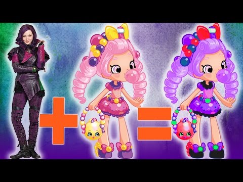 Mashup: Shopkins + Disney Descendants | Character Mashup!