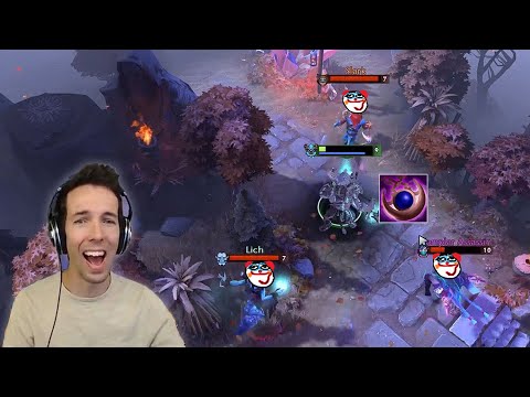 Grubby juking heralds with Shadow Amulet & perfect timing Shadow Blade delivery