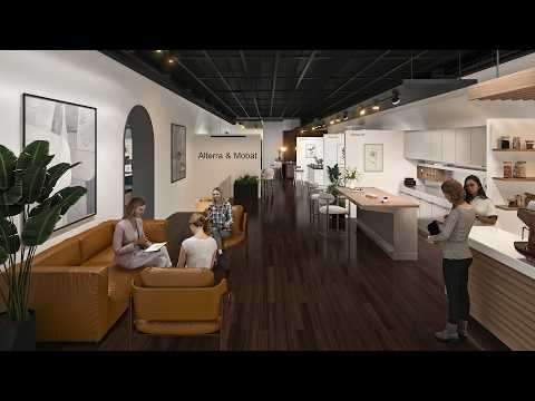 MOBAT Mutfak Showroom 3d Tanıtım Animasyonu