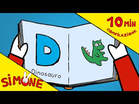 Simone *10 min* Impariamo con Simone l'Alfabeto, i Colori, Contare i numeri, Fare un Cuore di carta