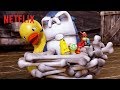 Escape From A Pirate Ship ️ Larva Island Netflix Family