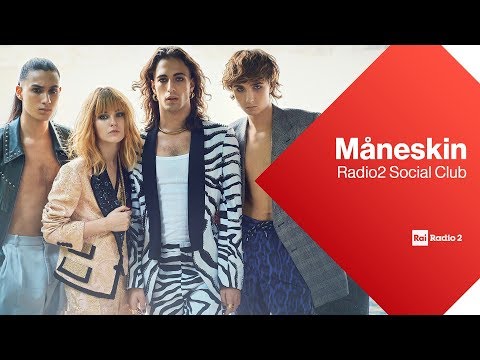 I Måneskin ospiti a Radio2 Social Club con Luca Barbarossa e Andrea Perroni - Puntata del 26/11/2018