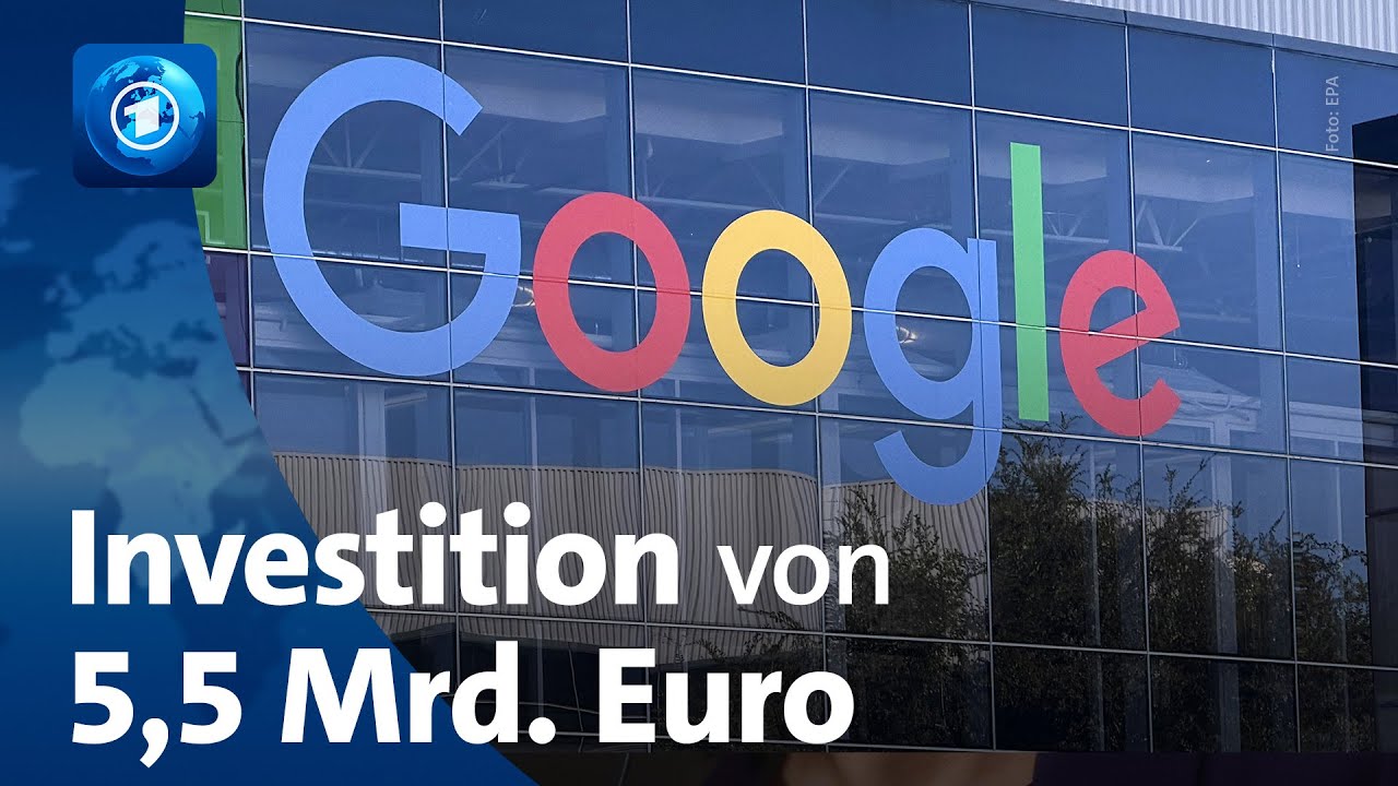 🌍 tagesschau 20 Uhr & Google will in Deutschland investieren, 11.11.2025