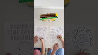 Free Spring Coloring Pages!