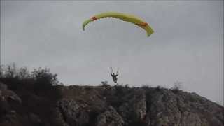 preview picture of video 'Antonio Lukovski's Paragliding Flight near Kumanovo #2'