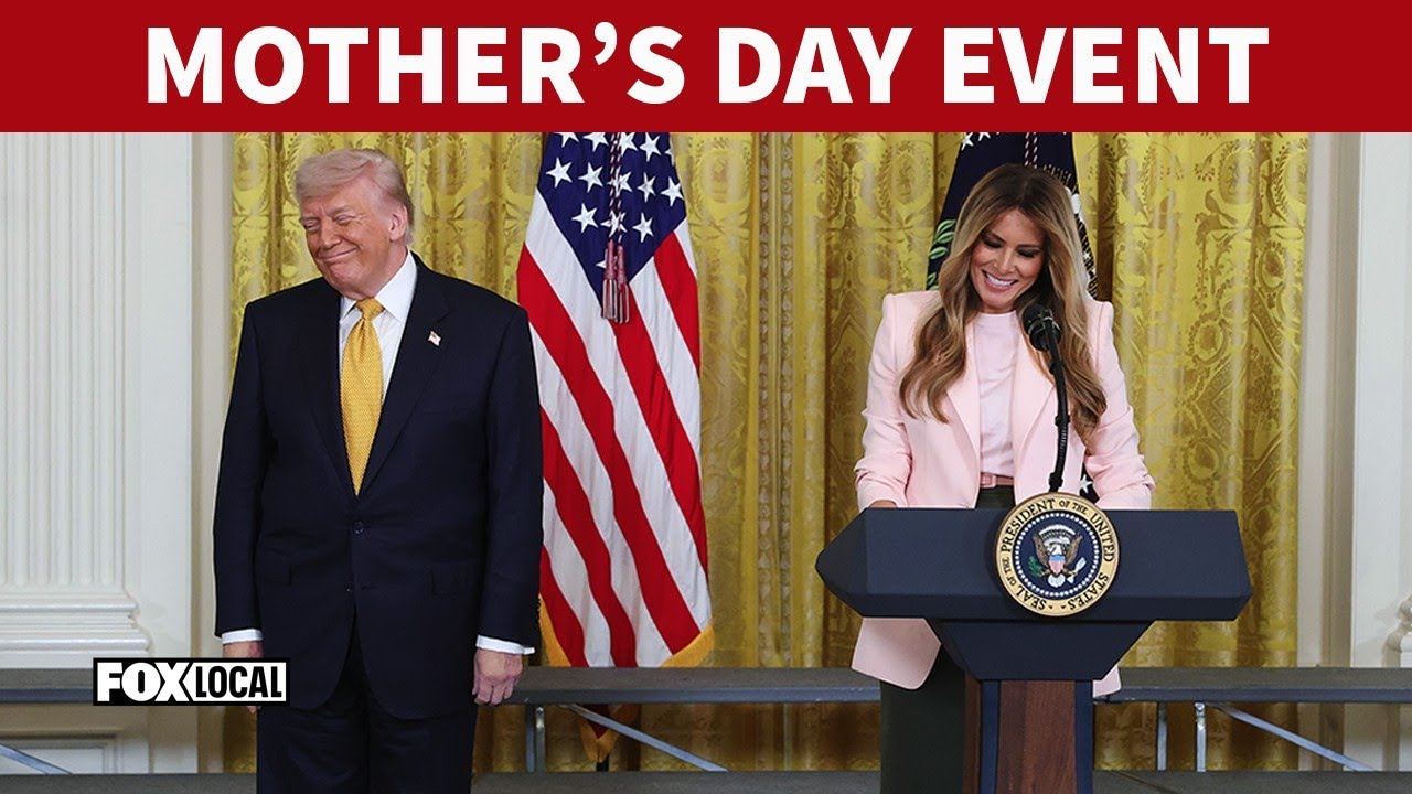 FULL: President Trump, First Lady speak at Mother's Day Event