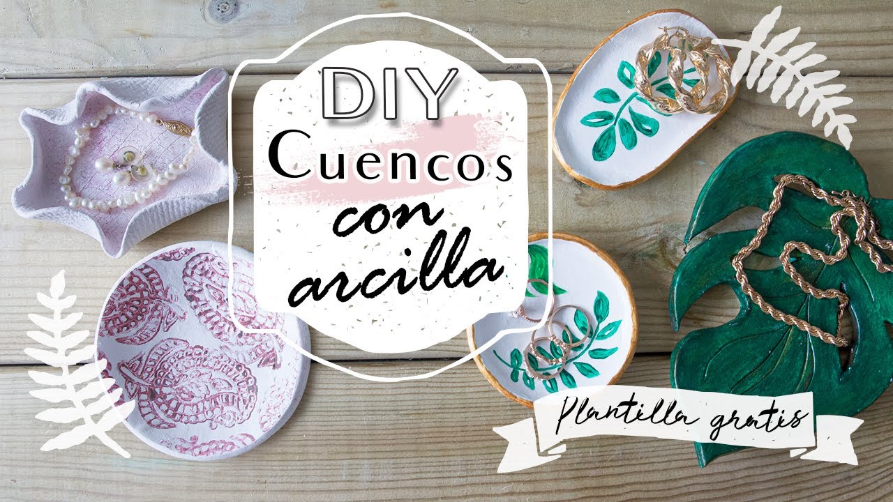 Watch DIY 5 CUENCOS FÁCILES con ARCILLA de SECADO AL AIRE | diferentes métodos | shanti irene Now DIY 5 CUENCOS FÁCILES con ARCILLA de SECADO AL AIRE | diferentes métodos | shanti irene