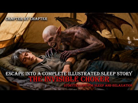 The Invisible Choker: ESCAPE INTO A COMPLETE ILLUSTRATED SLEEP STORY. Over 5-hours long.