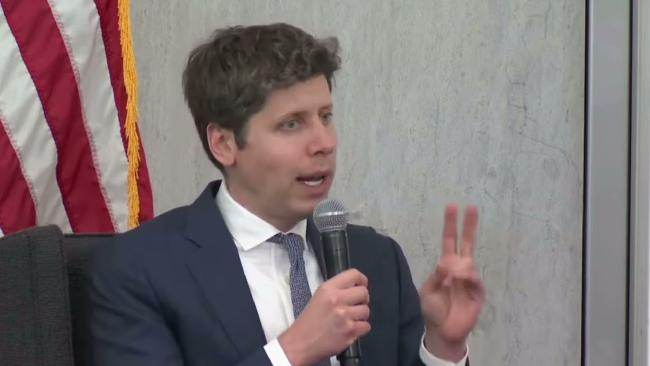 Sam Altman Speaks at Federal Reserve Conference
