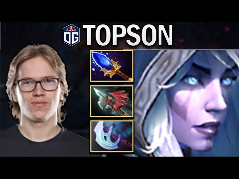 OG.TOPSON DROW RANGER WITH AGHANIMS AND AGHANIMS SHARD - DOTA 2 7.29 GAMEPLAY