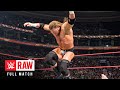 FULL-LENGTH MATCH - Raw - Triple H & Batista ...