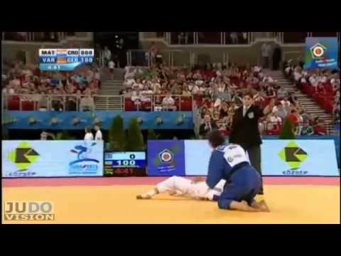 Judo European Championships 2013: Barbara MATIC (CRO) - Laura VARGAS-KOCH (GER) Bronze [-70kg]