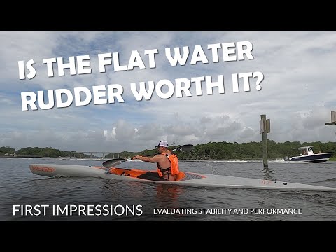 Flatwater Surfski Rudder -- is it worth it?